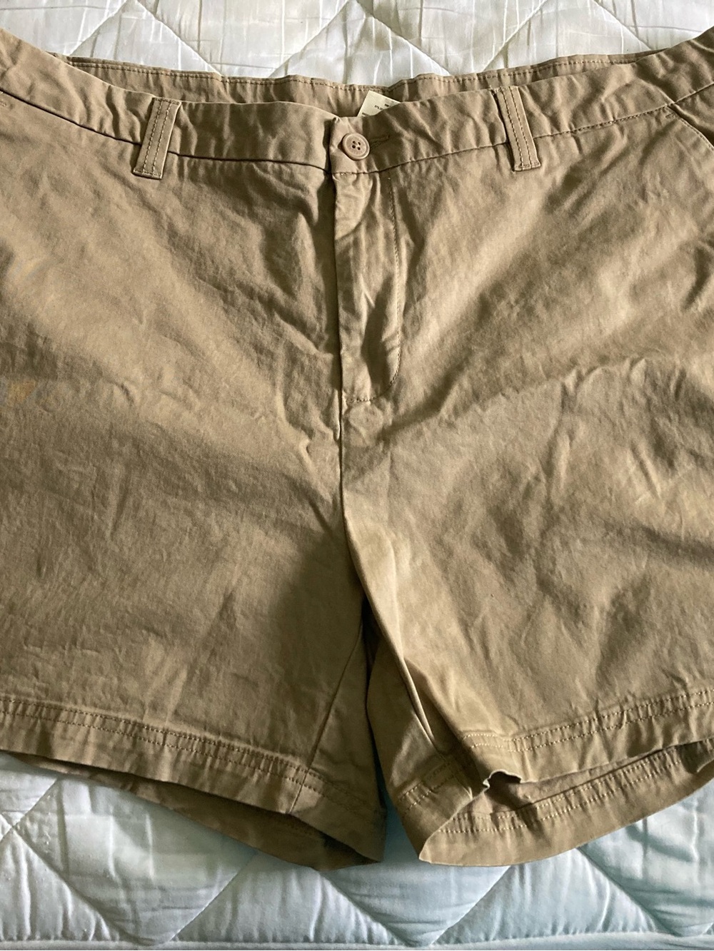 Magellan Outdoors Tan Flat Front Men’s Shorts